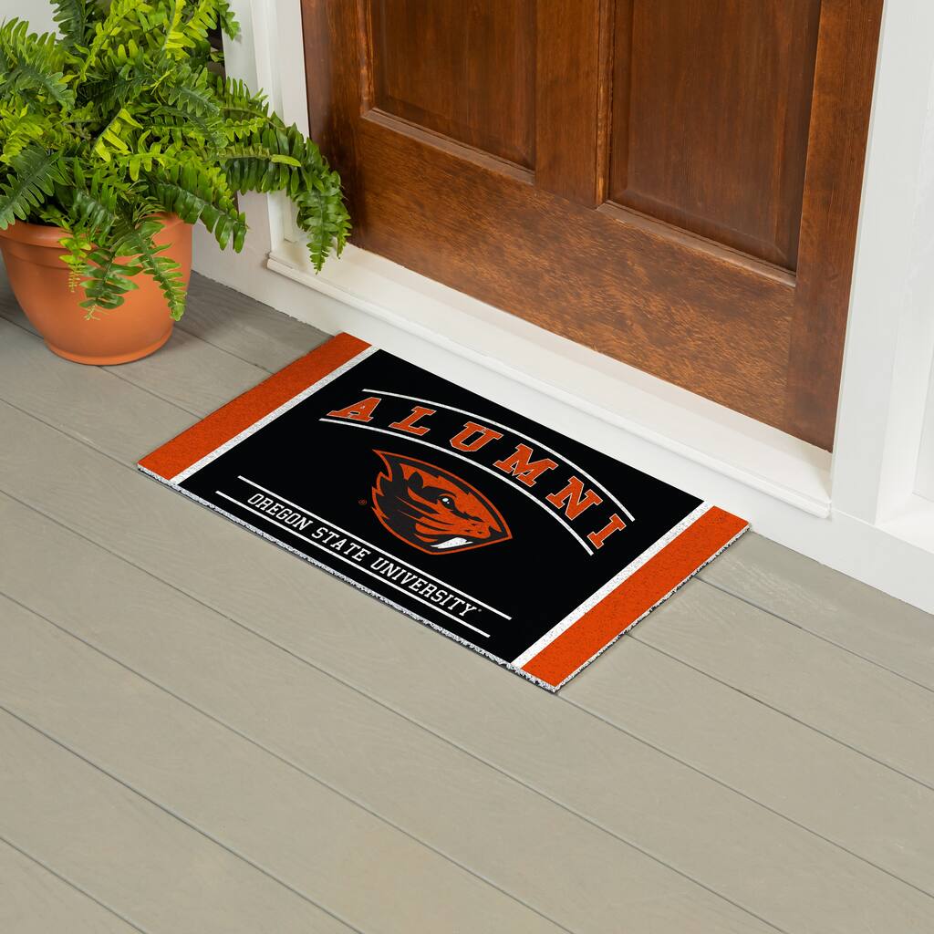 28 in. x 16 in. Oregon State University Alumni Full Color PVC Door Mat