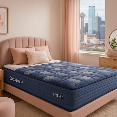 Lightweight Double Pocketed Core 10" Mattress