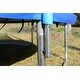 preview thumbnail 7 of 7, Trampoline Outside Safety Net With Basketaball Hoop