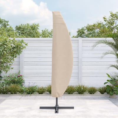 Bonosuki Patio Offset Umbrella Cover - 600D Waterproof Umbrella Cover