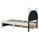 preview thumbnail 14 of 15, Twin Size Upholstered Platform Bed