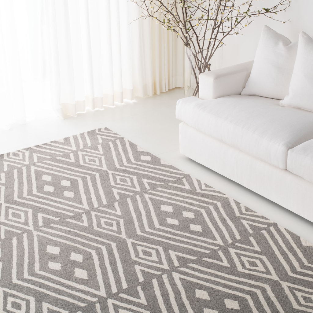 Lauren Ralph Lauren Handmade Imani Geometric Wool Rug..