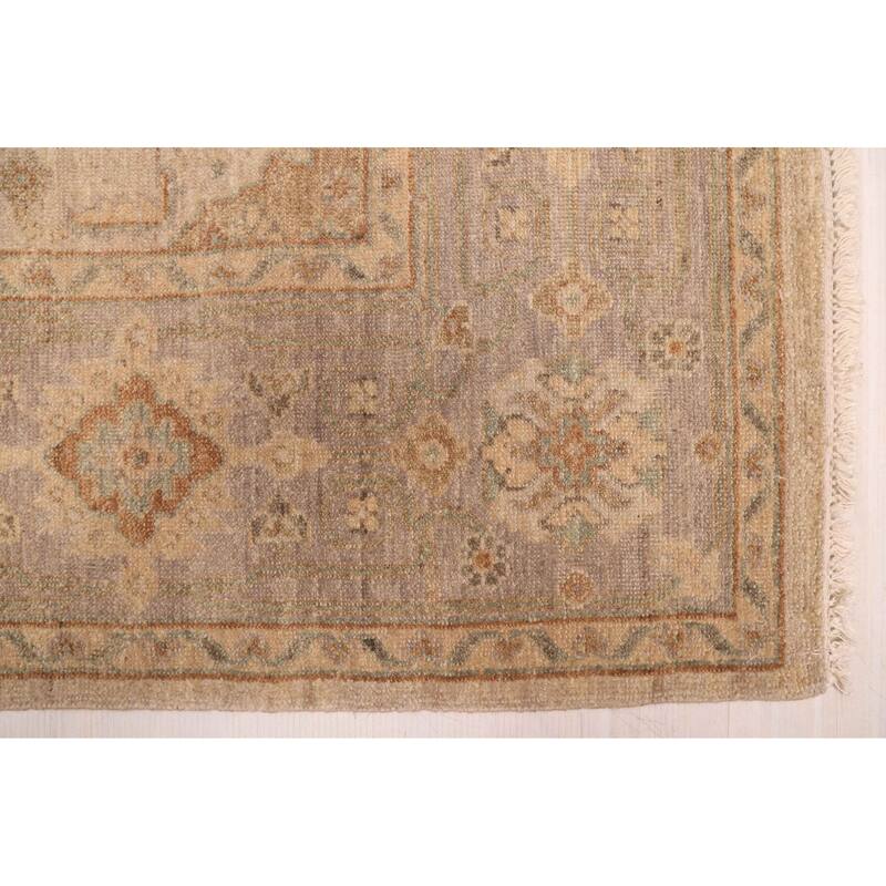 ECARPETGALLERY Hand-knotted Jamshidpour Beige Wool Rug - 7'10 x 10'3