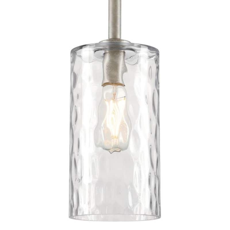 Westinghouse 6125200 Hernando 6" Wide Mini Pendant - Industrial Steel