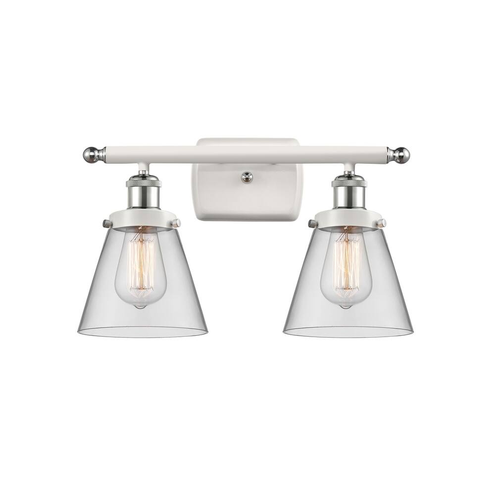 Innovations Lighting 916-2W-11-16 Cone Vanity Cone 2 Light 16" Wide