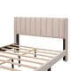 preview thumbnail 15 of 30, Full Size Storage Bed Velvet Upholstered Platform Bed with a Big Drawer