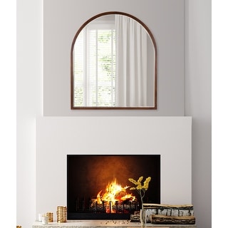 Kate and Laurel McLean Arch Wood Framed Wall Mirror
