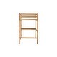 preview thumbnail 12 of 15, Kids and Baby Twin High Loft Bed with Safety Guardrail,Built-in desk,Ladder