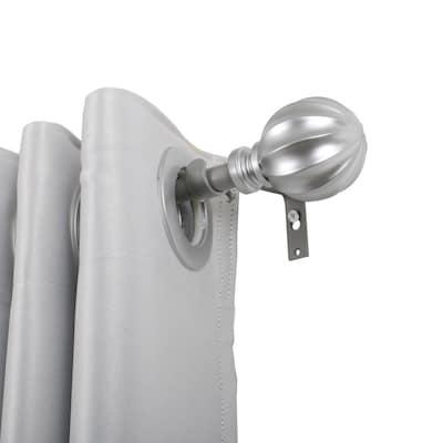UTOPIA ALLEY 3/4 Inch Curtain Rod - Curtain Rods For Windows 48 to 86 Inch, Adjustable Drapery Rods