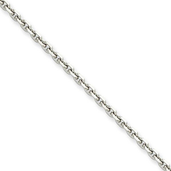 Chisel Stainless Steel 4.30mm 22 Inch Cable Chain (4.3 mm) - 22 in
