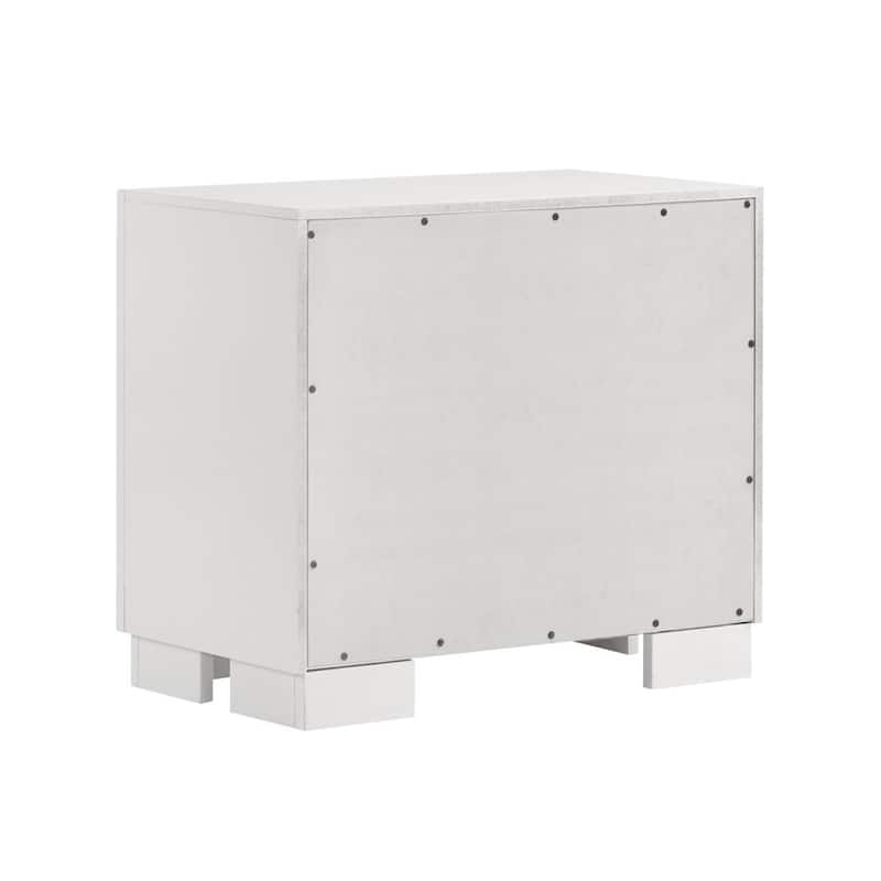 2 Drawers MDF Nightstand