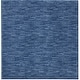 preview thumbnail 135 of 181, Nourison Essentials Solid Contemporary Indoor/Outdoor Area Rug 9' Square - Navy