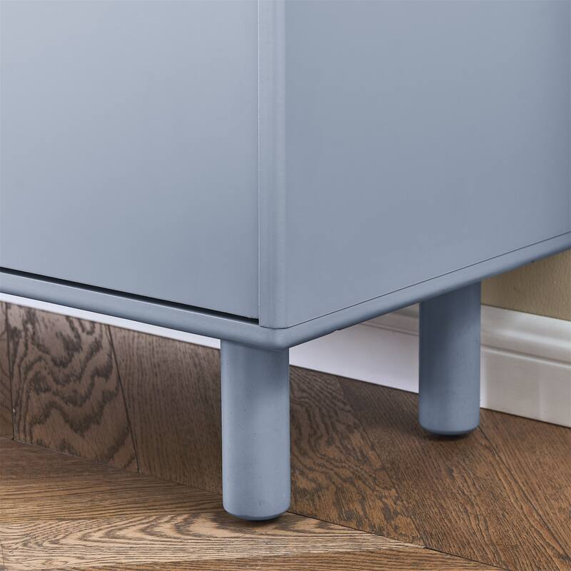 Storage Cabinet with Doors and Drawers