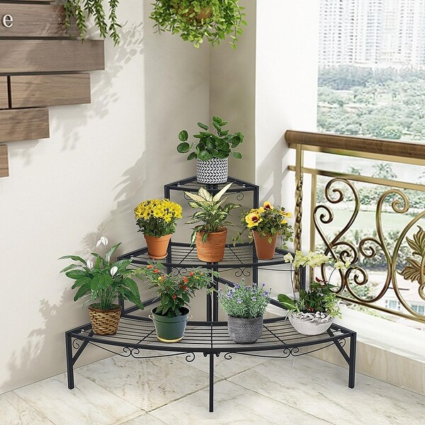Balcony best sale flower hangers
