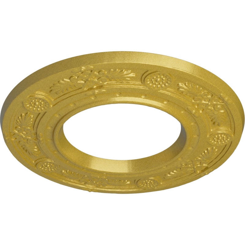8"OD x 3 7/8"ID x 1/2"P Daniela Ceiling Medallion