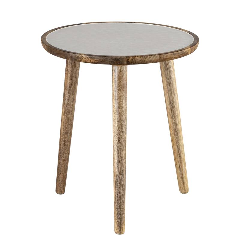 Mango Wood Side Table Set of 2
