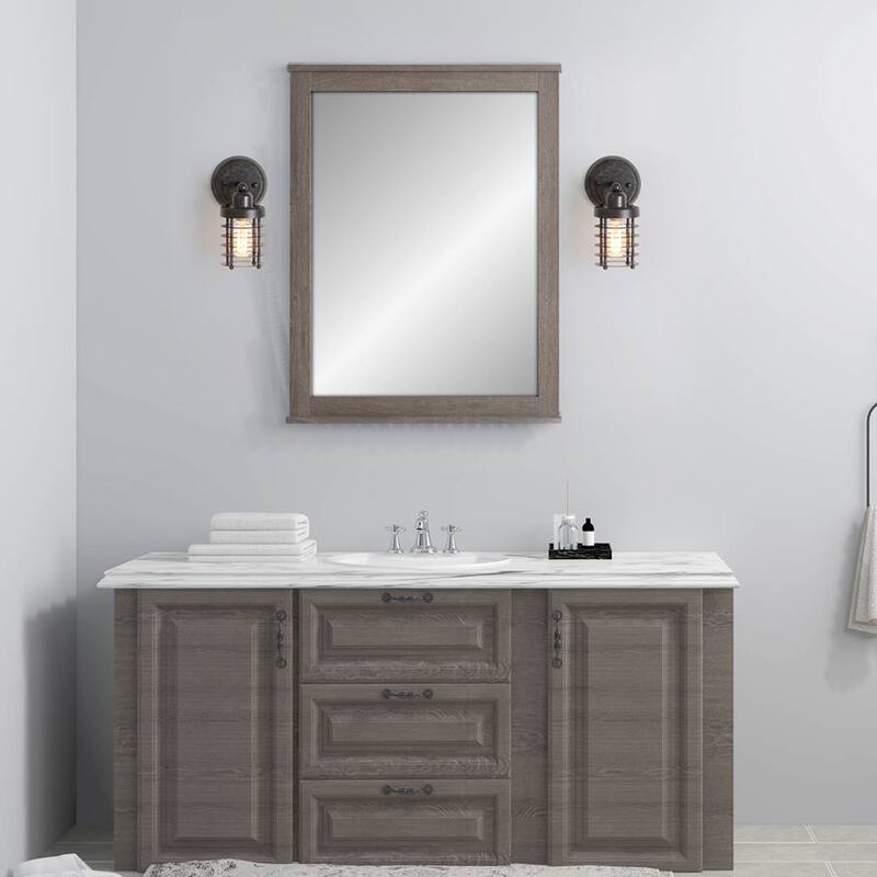 Carbon Loft Hardwick Mini Wall Lights Rust Wall Sconce Industrial Sconces Wall Lighting - W5"x H9.4"x E6.7"