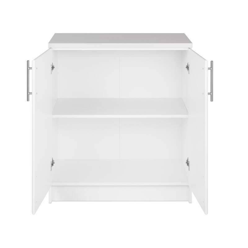 Prepac Elite Home Storage 16 in Deep Base Cabinet - 32" W x 35.75" H x 18" D