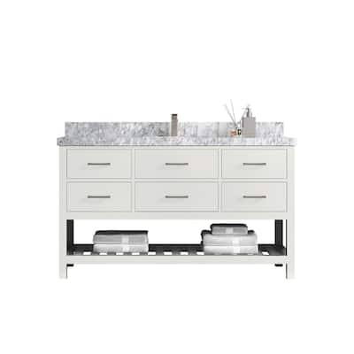 Willow Collections 60 in. W x 22 in. D Parker Single Sink Bathroom Vanity with Countertop