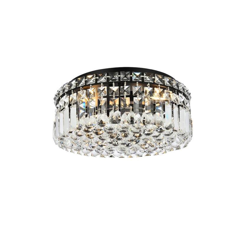 Graham 4-light 14-inch Flush-Mount Chandelier - 14 Inch