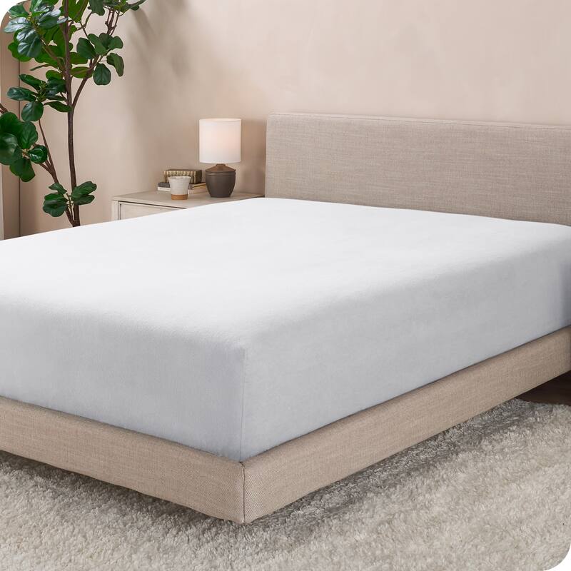 Bare Home Polar Fleece Fitted Bottom Sheet