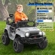 preview thumbnail 24 of 33, Kids 12V Electric Ride-On Truck - Remote Control, LED Lights, Spring Suspension, Safety Seat Belts, 2 Speeds for Outdoor