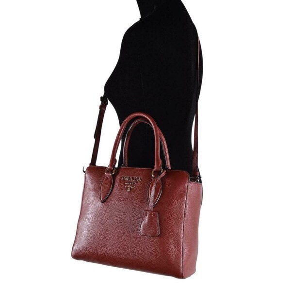 prada handbag leather