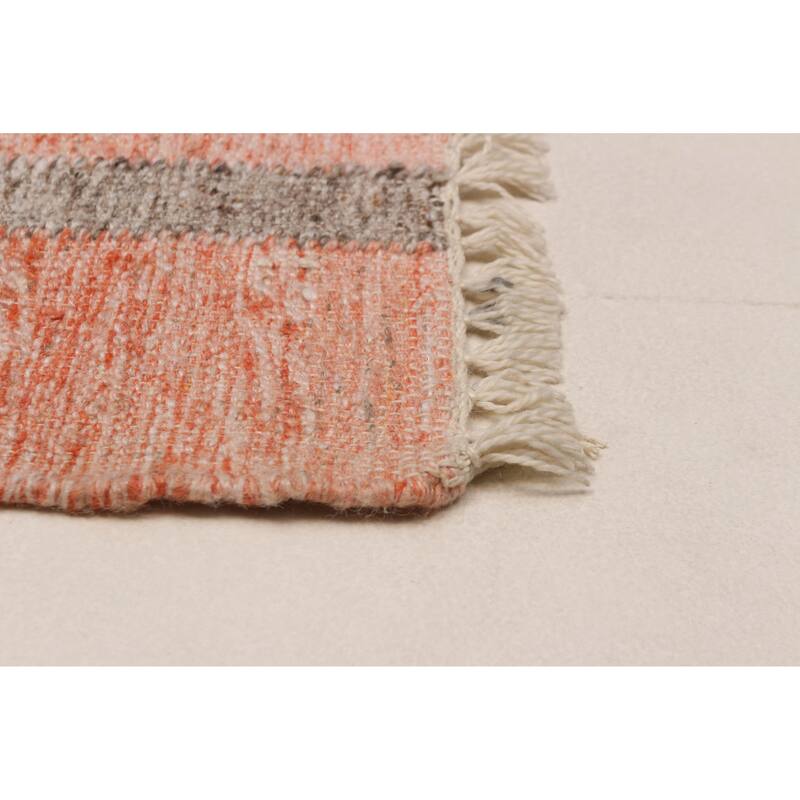 Ankara FW Coral Kilim 5'3" x 8'0" - 5'3 x 8'0