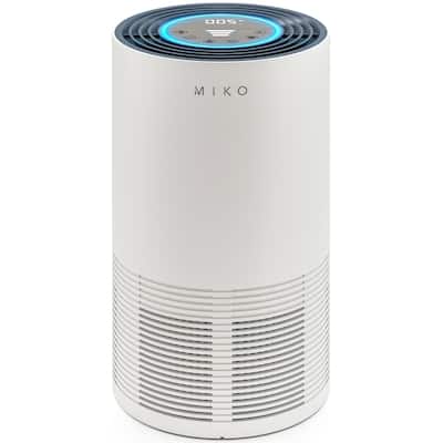 Miko Smart Air Purifier with Air Quality Sensor H13 True HEPA Filter - 8'8" x 12'