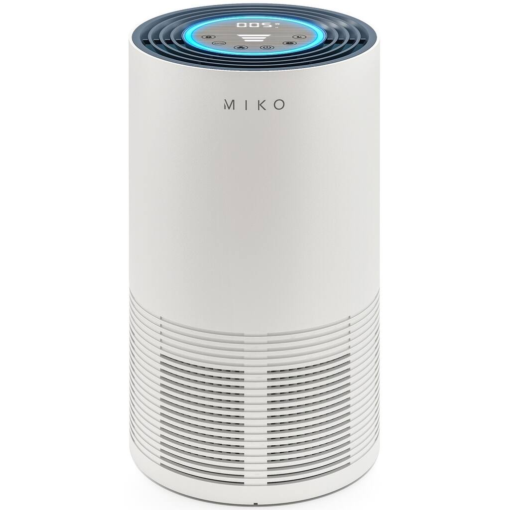 Miko Smart Air Purifier with Air Quality Sensor H13 True HEPA Filter - 8'8" x 12'