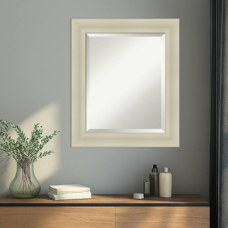 Oliver Beveled Wood Framed Wall Mirror