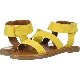 franco sarto one band flat leather sandals