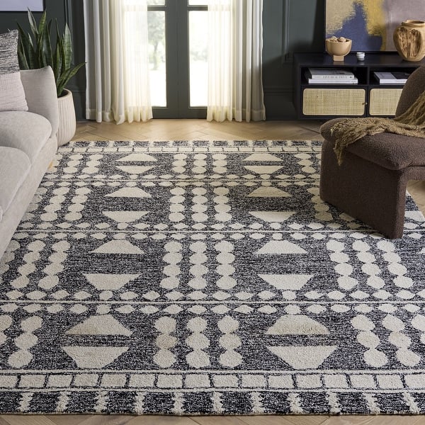 SAFAVIEH Handmade Capri Fflur Modern Wool Rug - Bed Bath & Beyond ...