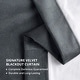 preview thumbnail 49 of 155, Exclusive Fabrics Signature Pleated Blackout Velvet Curtain (1 Panel)