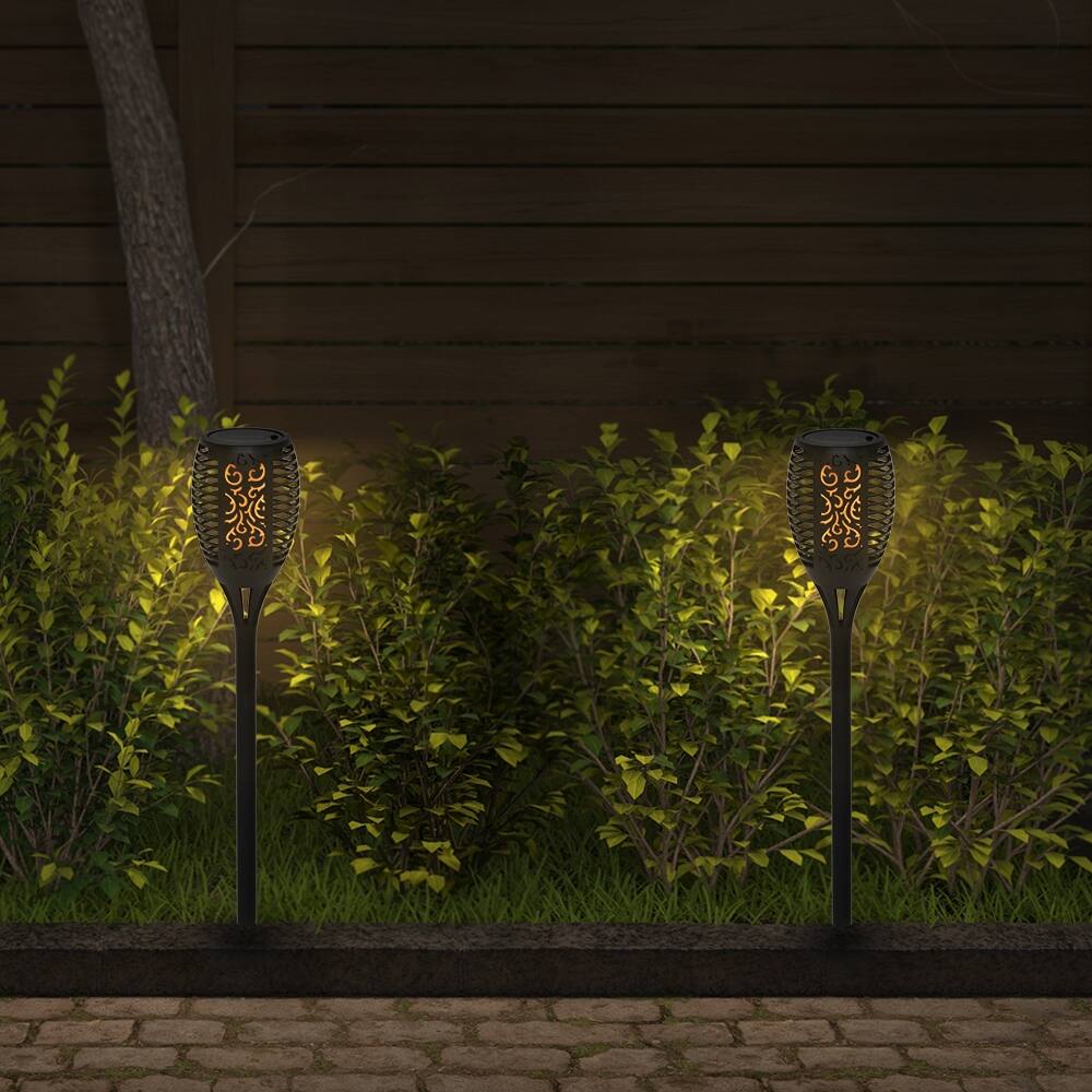 Maypex Solar Garden Torch Lamp (2 Pack)