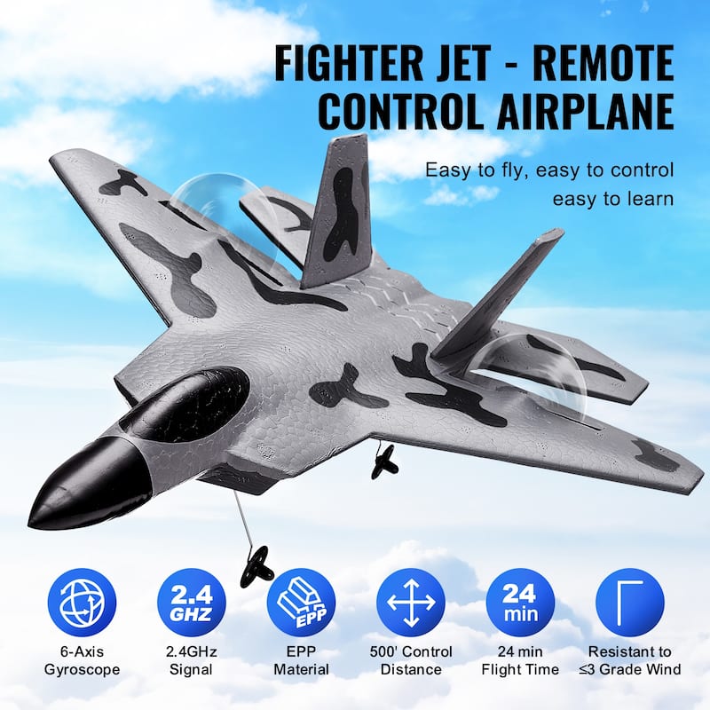 RC Plane Easy to Fly RC Glider for Adults Kids Beginners Boys