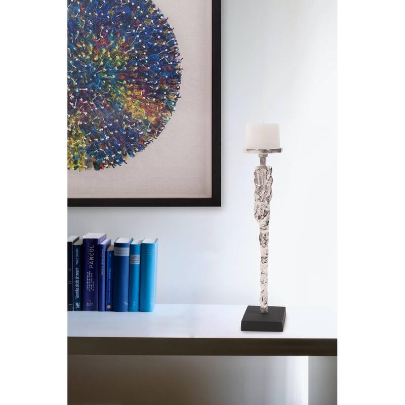 Abstract Figure Candle Holder Tall
