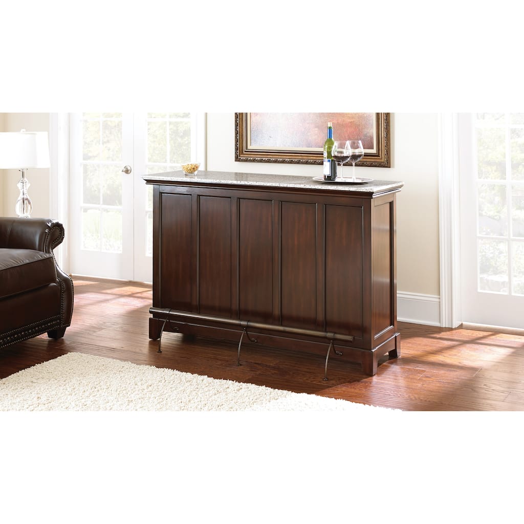 Norwood Home Bar with Foot Rail by Greyson Living