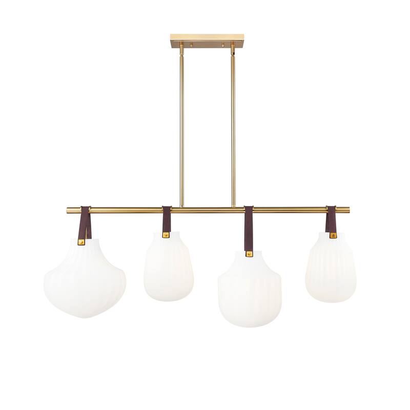 Z-Lite 7513-4L Newbury 4 Light 50" Wide Linear Chandelier