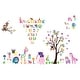 preview thumbnail 5 of 6, Walplus Happy Animal Numbering Letters Kids Wall Sticker Nursery Decor
