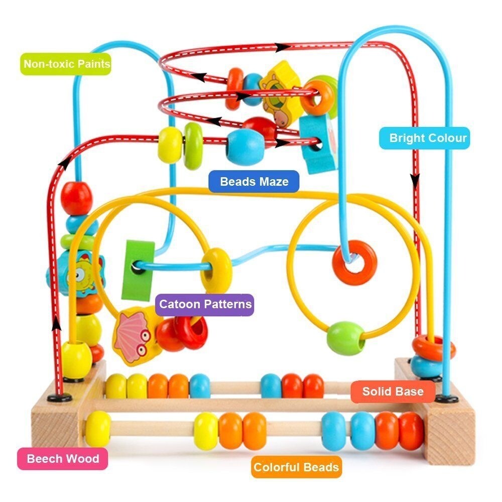wooden beads for toddlers
