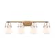 Option Brushed Brass / Matte White