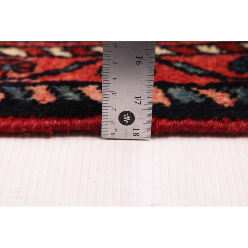 ECARPETGALLERY Hand-knotted Anatolian Vintage Dark Navy Wool Rug - 5'2 x 9'3