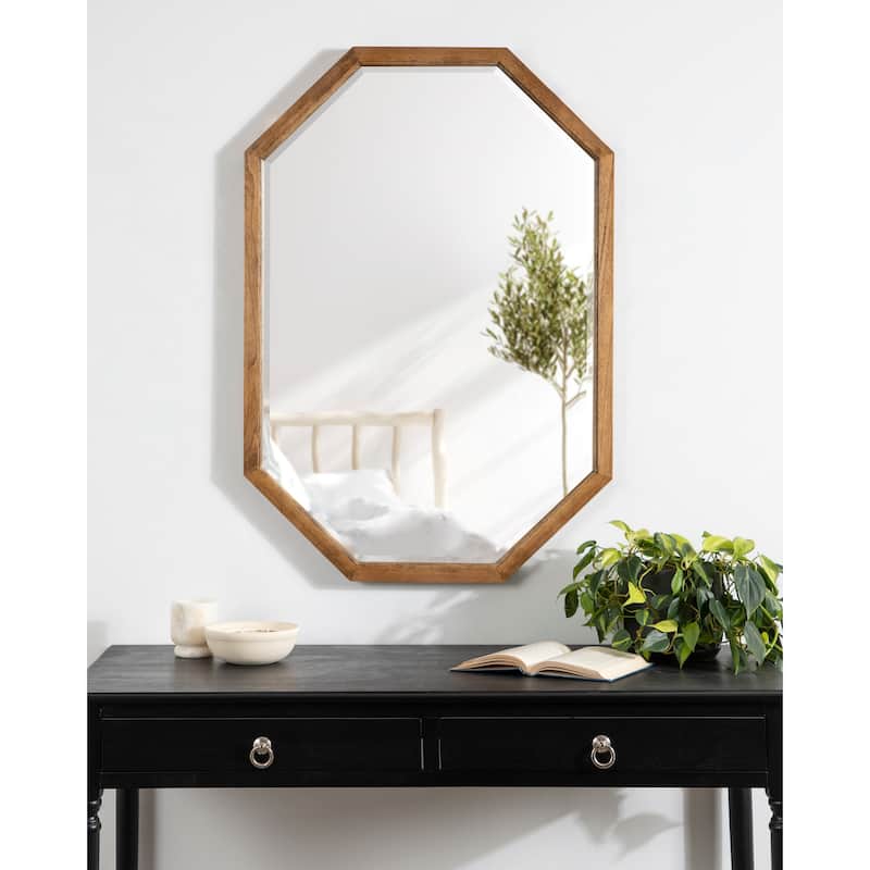 Kate and Laurel Hogan Framed Octagon Wall Mirror