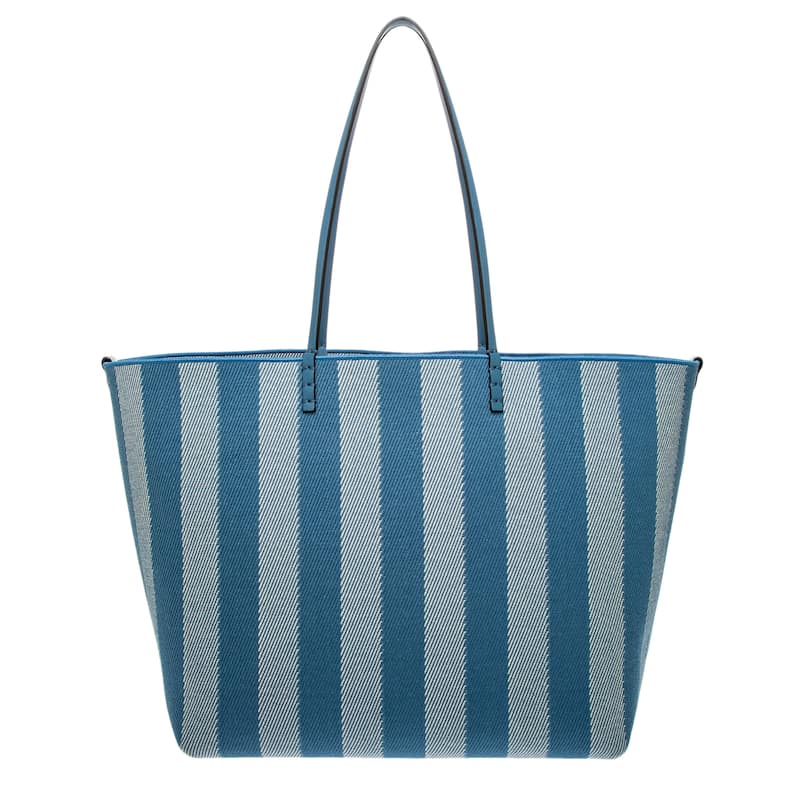Fendi Large Roll Shopper Bag - Two-tone blue