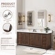 preview thumbnail 75 of 130, Tokyo Bath Vanity with Quartz Stone Top without Mirror