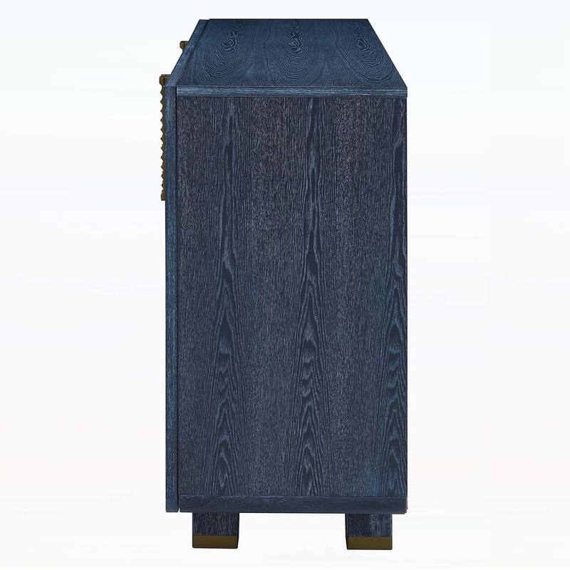 Exquisite Buffet Cabinet with Adjustable Shelves and Handcrafted Details