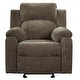 preview thumbnail 17 of 37, Chenille Manual Recliner with 3-Position Adjustable Backrest, Soft Foam Seat, Durable Frame, 330LB Weight Support