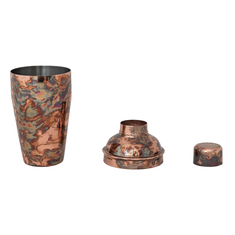 Oxidized Stainless Steel Cocktail Shaker