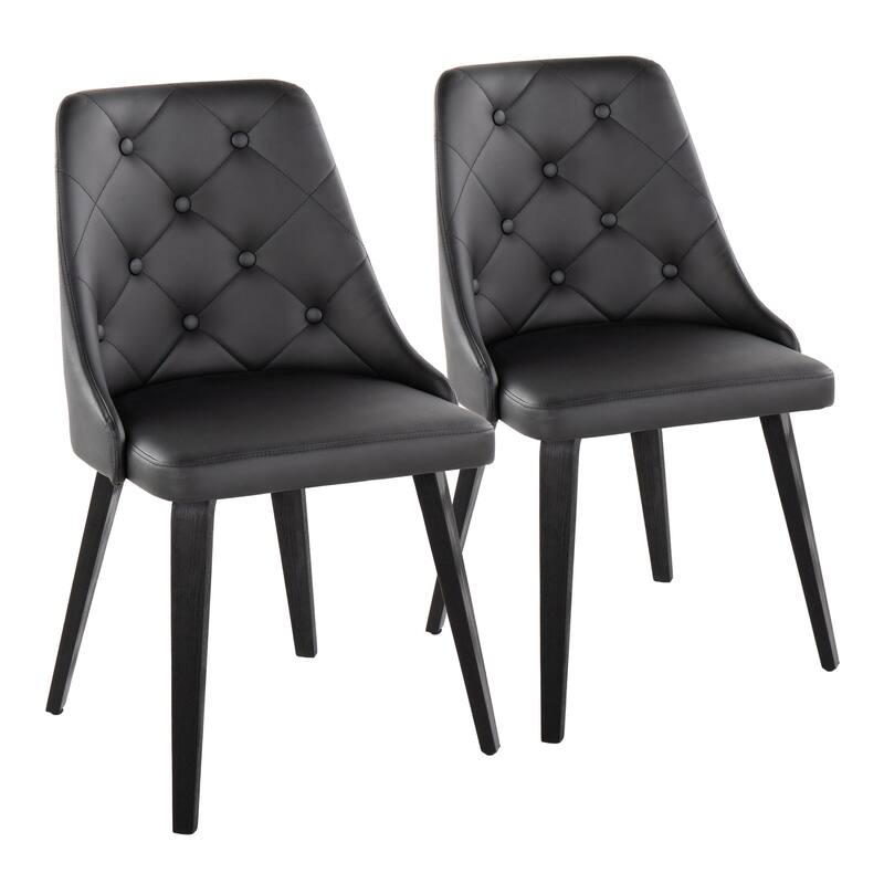 Carson Carrington Ockelbo Dining Chair with Bent Wood Legs (Set of 2)